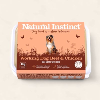 NATURAL INSTINCT WORKING BEEF 2X500G