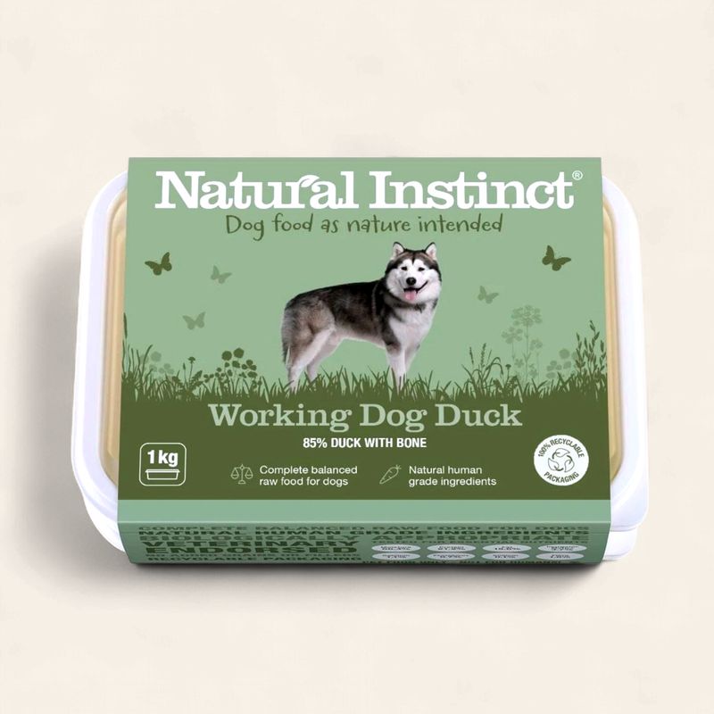 NATURAL INSTINCT WORKING DUCK 1KG