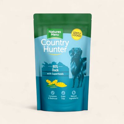 NATURES MENU DOG COUNTRY HUNTER DUCK POUCH 150G NATURES MENU DOG COUNTRY HUNTER DUCK POUCH 150G