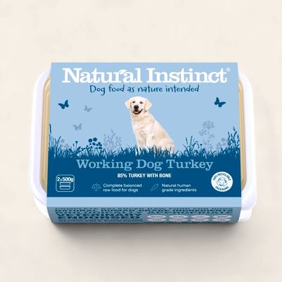NATURAL INSTINCT WORKING TURKEY 1KG