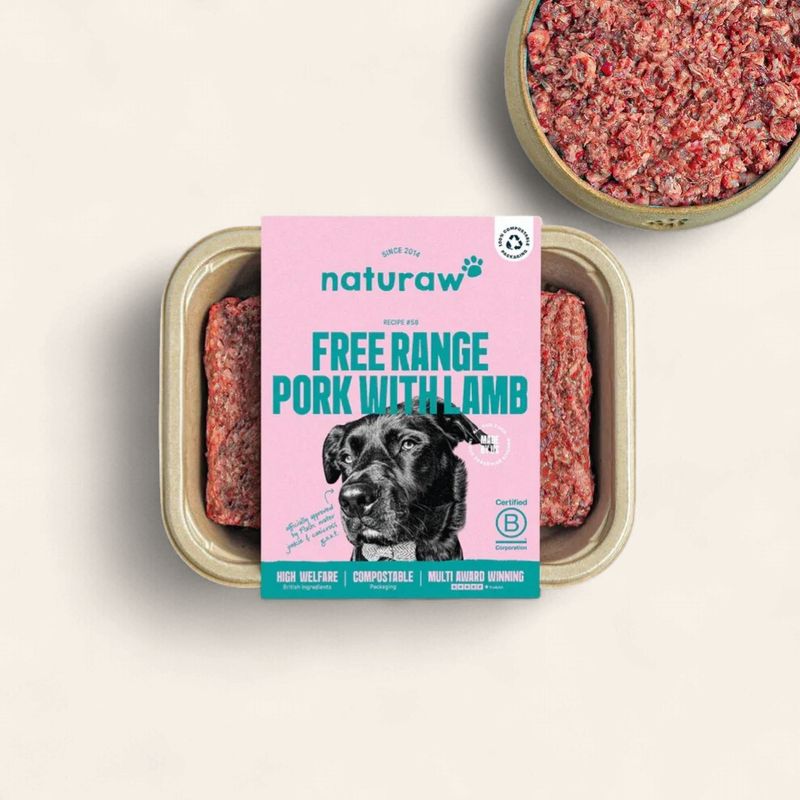 NATURAW FREE RANGE PORK WITH LAMB 500G