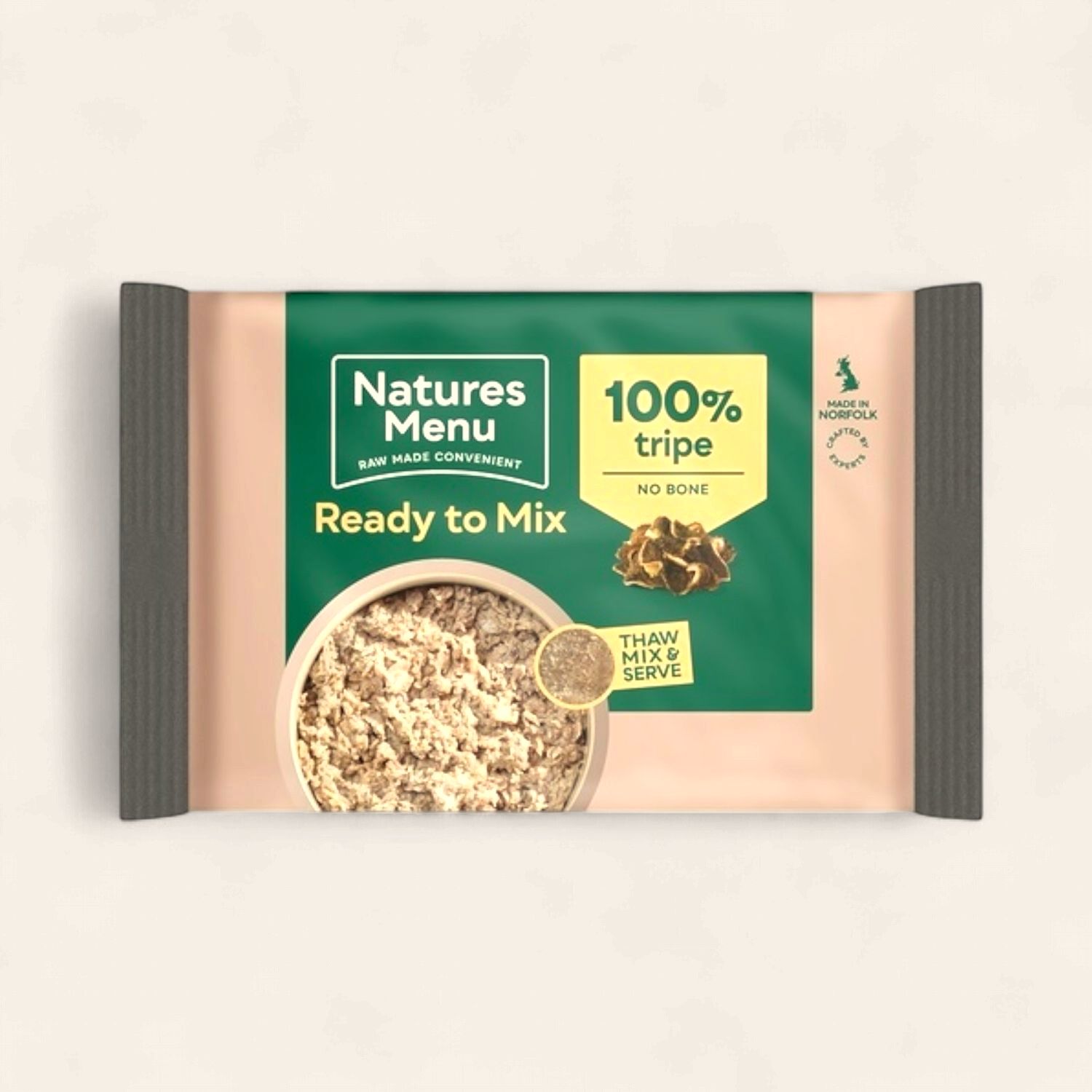 NATURES MENU DOG "READY TO MIX" (TRIPE) BLOCK 400G