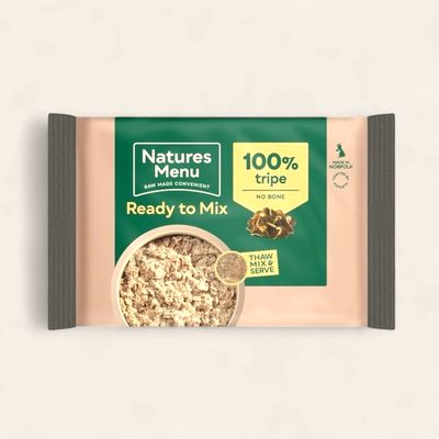 NATURES MENU DOG "READY TO MIX" (TRIPE) BLOCK 400G