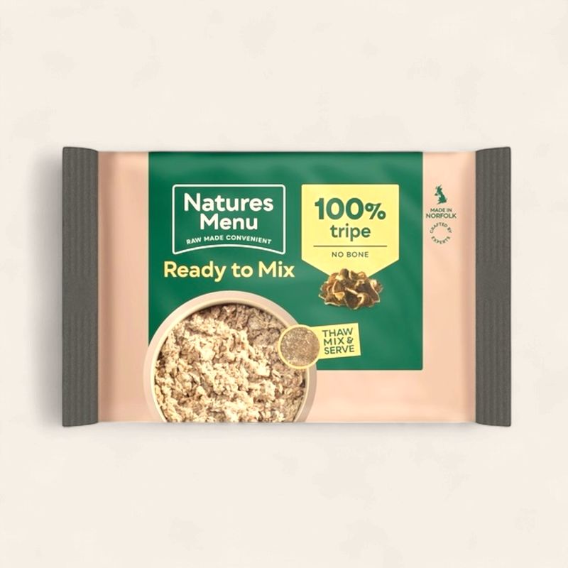 NATURES MENU DOG "READY TO MIX" (TRIPE) BLOCK 400G