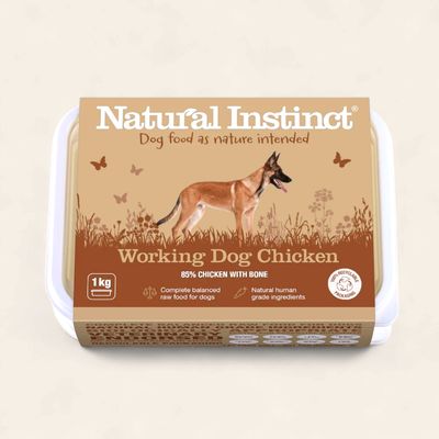 NATURAL INSTINCT WORKING CHICKEN 2X500G