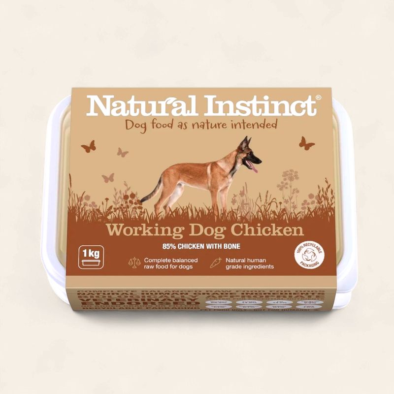 NATURAL INSTINCT WORKING CHICKEN 2X500G