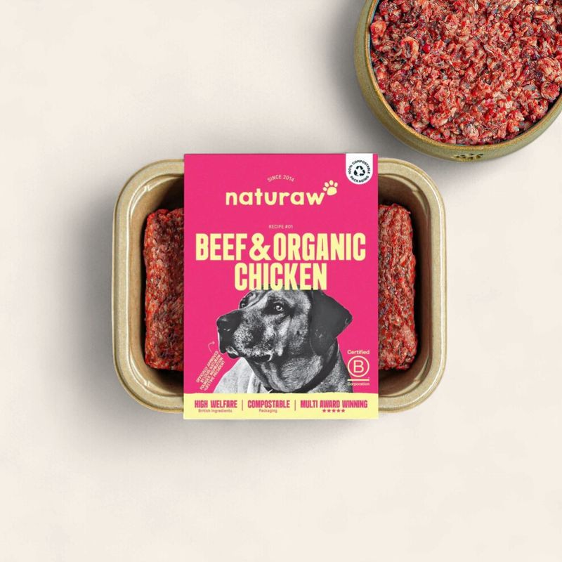 NATURAW BEEF &amp; CHICKEN 500G