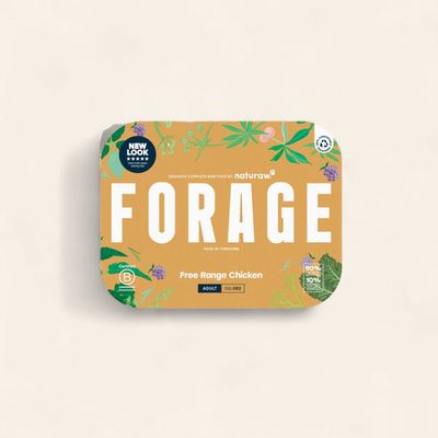 NATURAW FORAGE FREE RANGE CHICKEN 500G