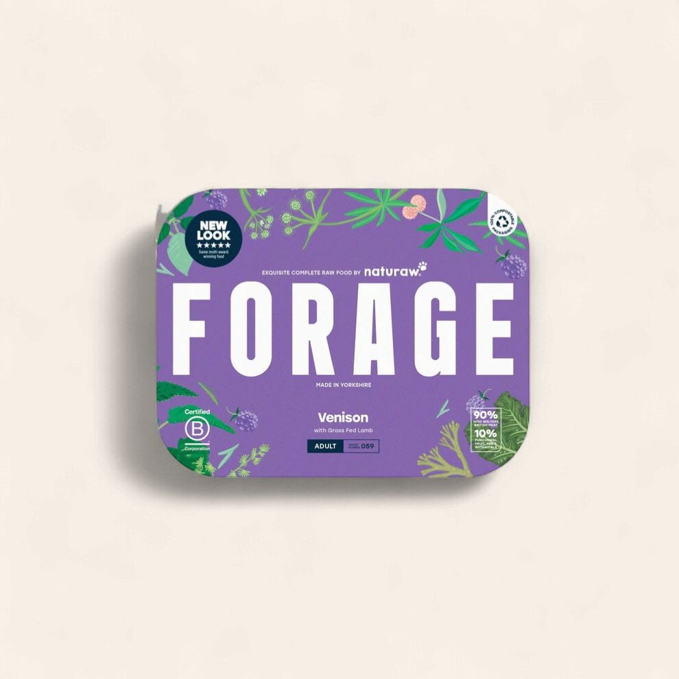 NATURAW FORAGE VENISON 500G