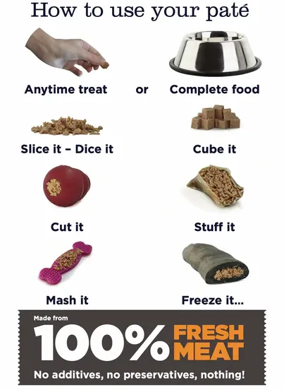 JR PURE PATE (TURKEY) 80g, 200g & 400g