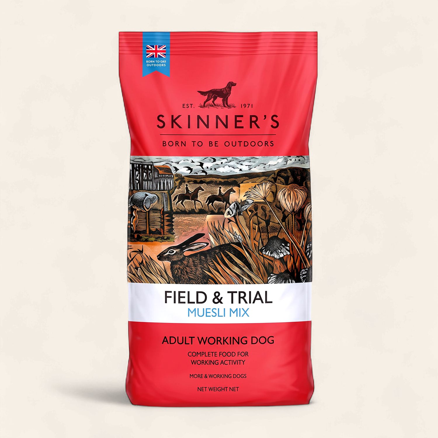 SKINNERS F&amp;T MUESLI 15KG