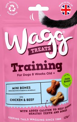 WAGG TRAINING TREATS  125G