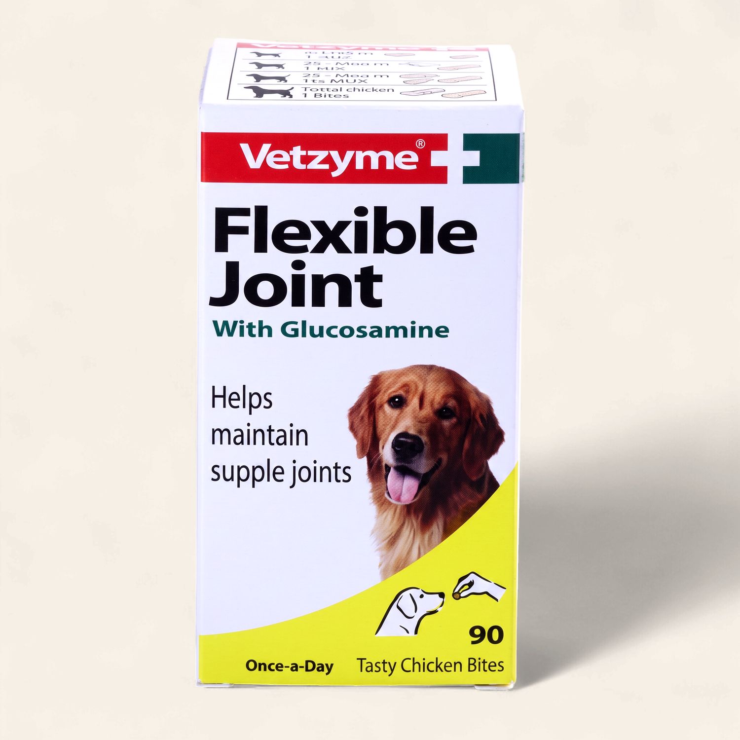 VETZYME FLEXIBLE JOINT 90 TABS