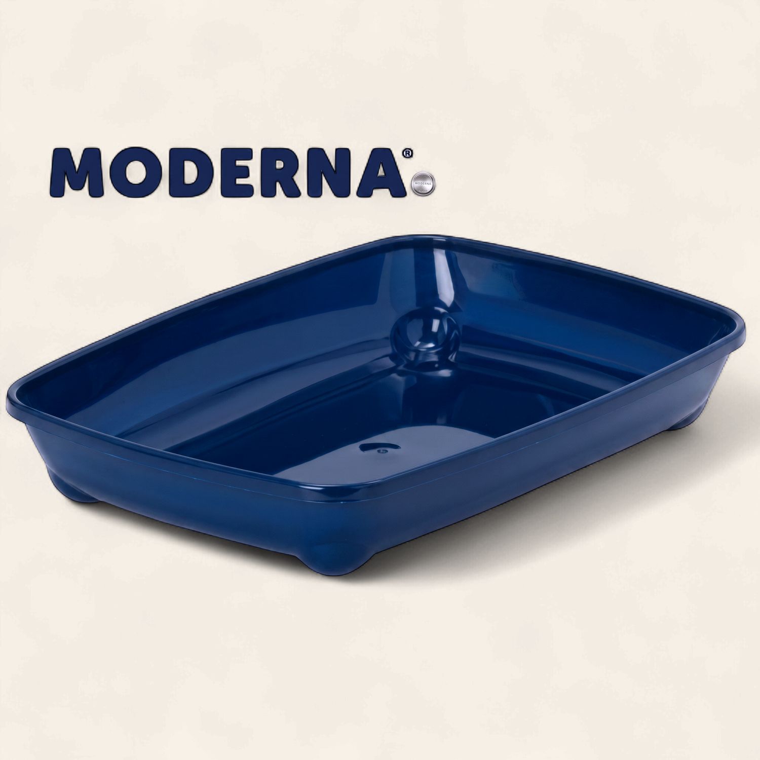 MODERNA LITTER TRAY BLUE 50CM