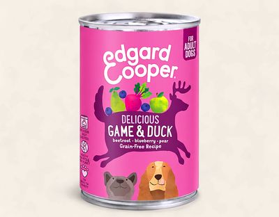EDGARD COOPER DOG 400G TIN (DELICIOUS GAME &amp; DUCK)