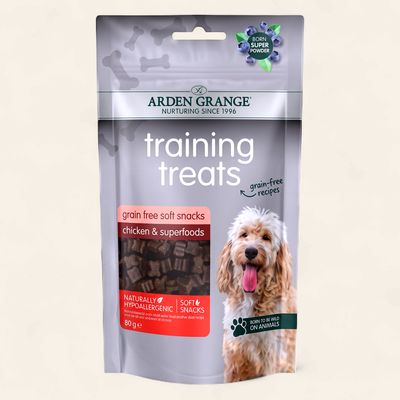ARDEN GRANGE DOG TRAINING TREATS (CHICKEN) 80G