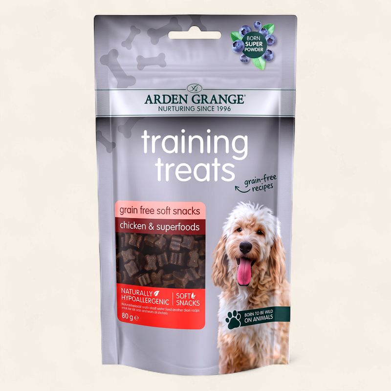 ARDEN GRANGE DOG TRAINING TREATS (CHICKEN) 80G