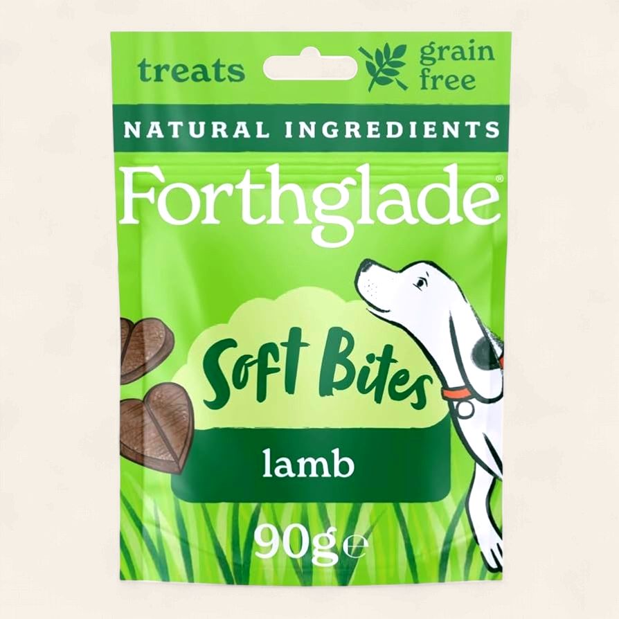 FORTHGLADE SOFT BITE GRAIN FREE LAMB TREATS 90G