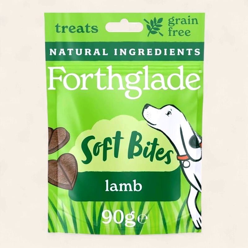 FORTHGLADE SOFT BITE GRAIN FREE LAMB TREATS 90G