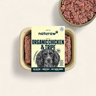 NATURAW ORGANIC CHICKEN &amp; TRIPE 500G