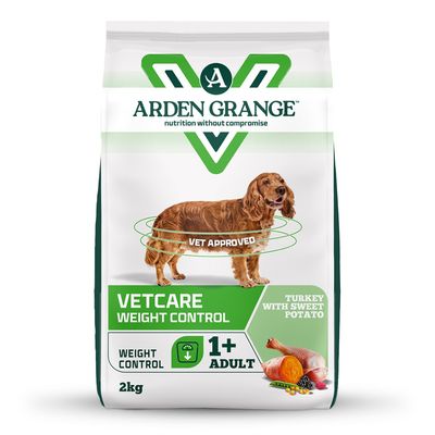 ARDEN GRANGE VETCARE WEIGHT CONTROL (DOG) 2KG