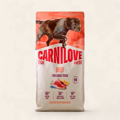 CARNILOVE DOG 12KG TRUE FRESH (BEEF)