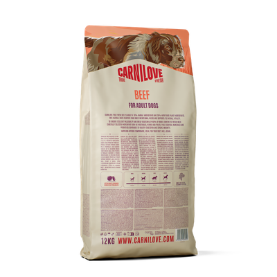 CARNILOVE DOG 12KG TRUE FRESH (BEEF)