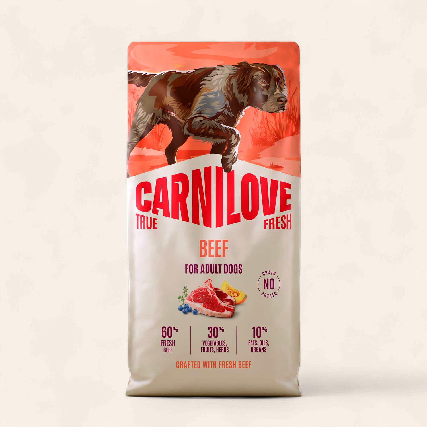 CARNILOVE DOG 1.5KG TRUE FRESH (BEEF)