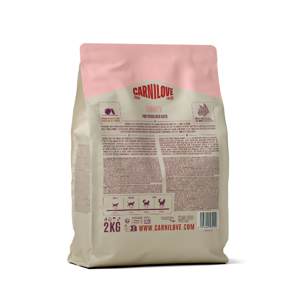 CARNILOVE CAT 2KG TRUE FRESH (TURKEY)