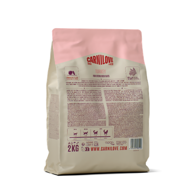 CARNILOVE CAT 2KG TRUE FRESH (TURKEY)