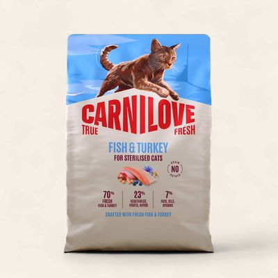 CARNILOVE CAT 2KG TRUE FRESH (FISH &amp; TURKEY)