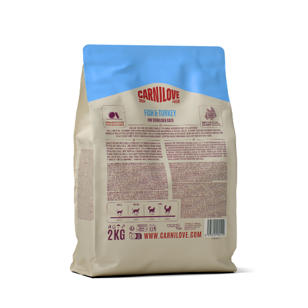 CARNILOVE CAT 2KG TRUE FRESH (FISH &amp; TURKEY)