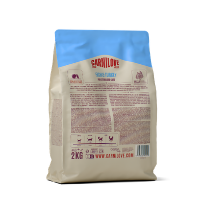 CARNILOVE CAT 2KG TRUE FRESH (FISH &amp; TURKEY)