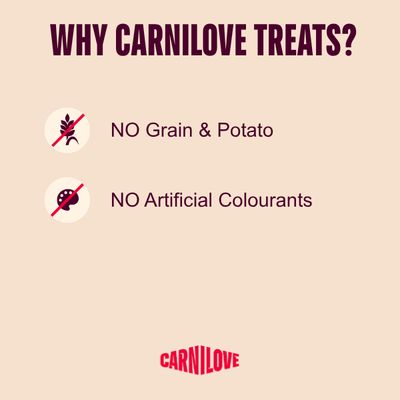 CARNILOVE DOG SEMI MOIST TREATS (SALMON WITH THYME) 200G
