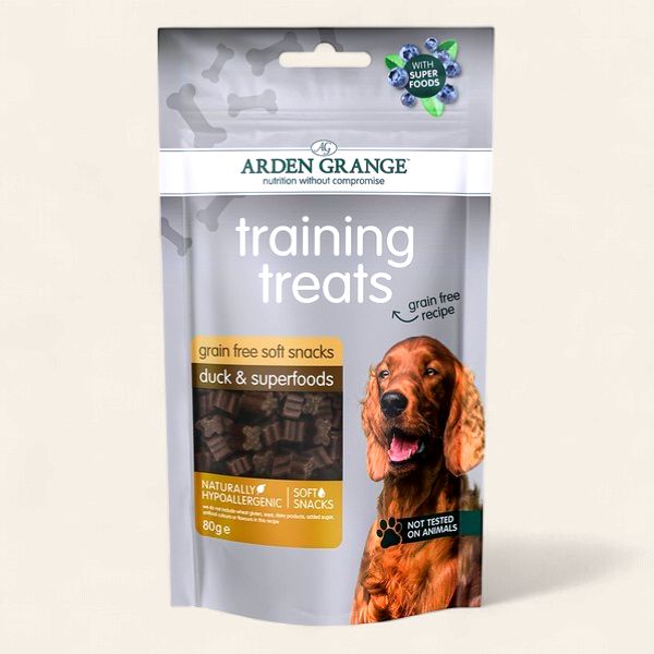 ARDEN GRANGE DOG TRAINING TREATS (DUCK) 80G