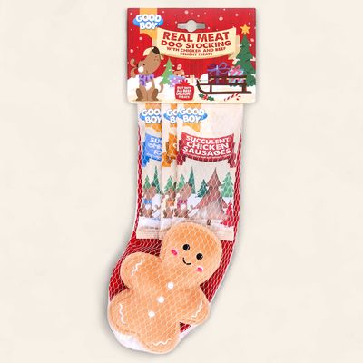 GOOD BOY DOG REAL MEAT CHRISTMAS STOCKING