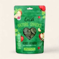 BURGESS EXCEL NATURE SNACKS HERBY HEARTS