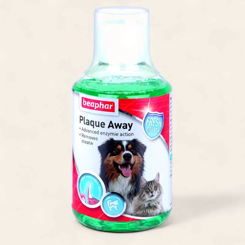 BEAPHAR PLAQUE AWAY MOUTHWASH 250ML