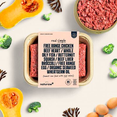 NATURAW 'REAL SIMPLE' FREE RANGE CHICKEN 500G