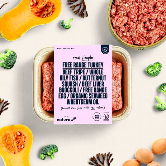 NATURAW 'REAL SIMPLE' FREE RANGE TURKEY 500G