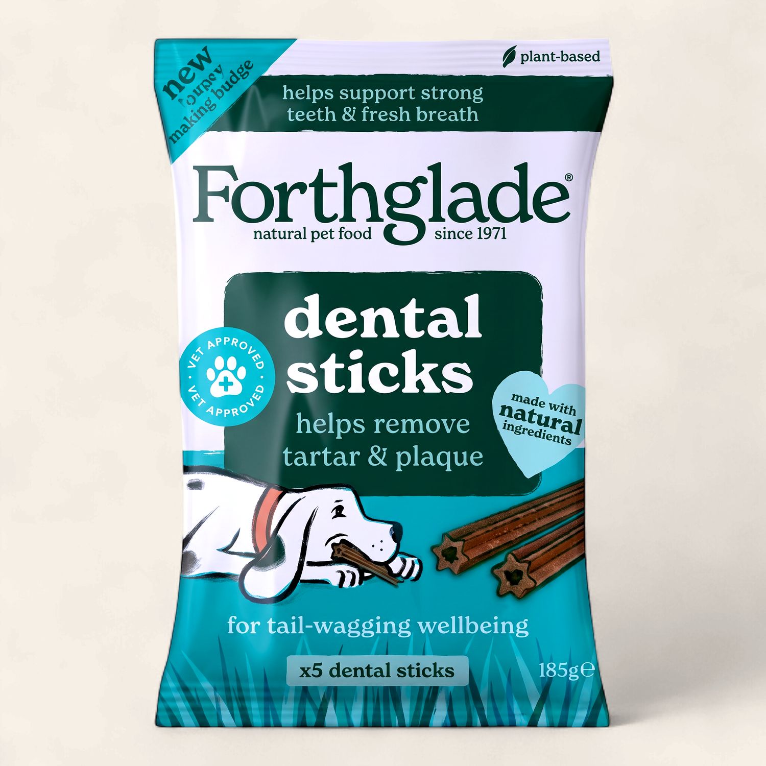FORTHGLADE NATURAL DENTAL STICKS 5PK