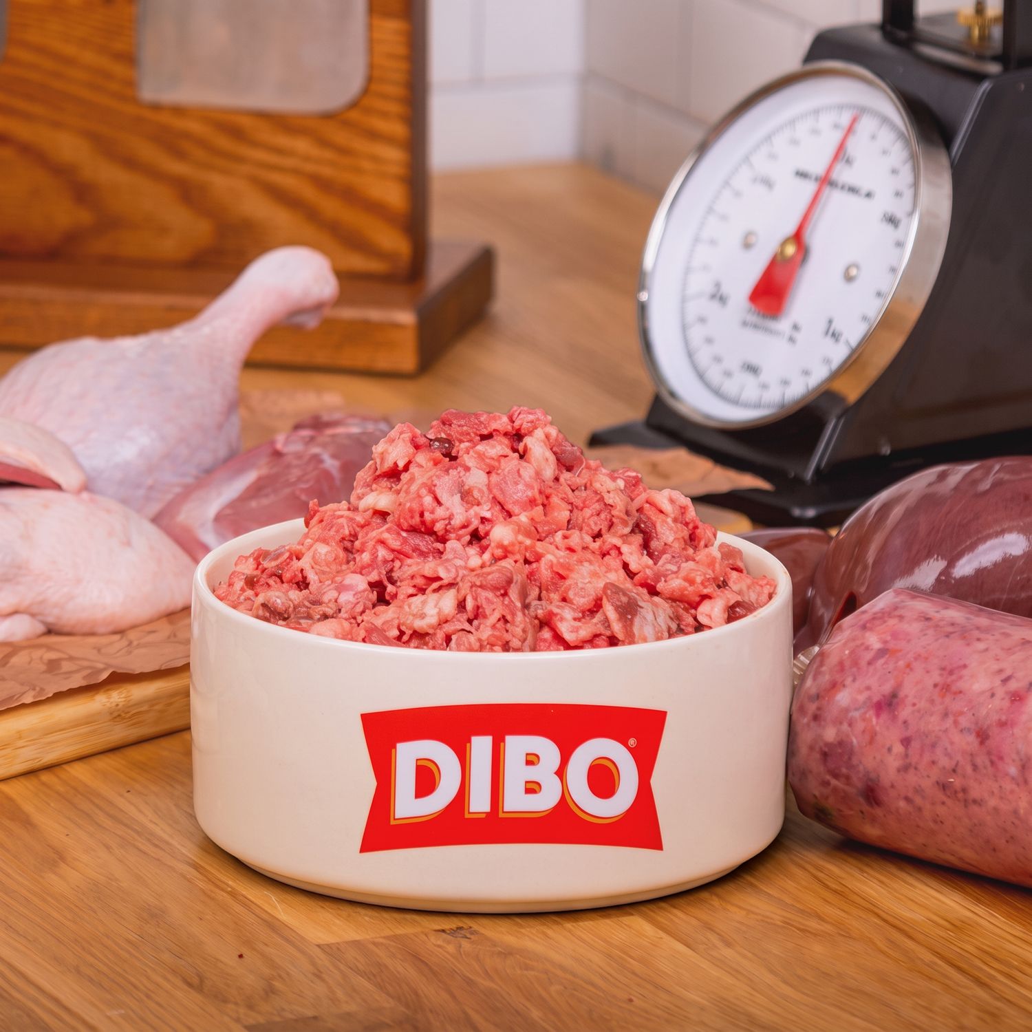 DIBO 80/10/10 454G CHUBB (DUCK MIX)