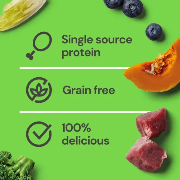 NUTRIMENT GENTLY STEAMED BEEF 385G