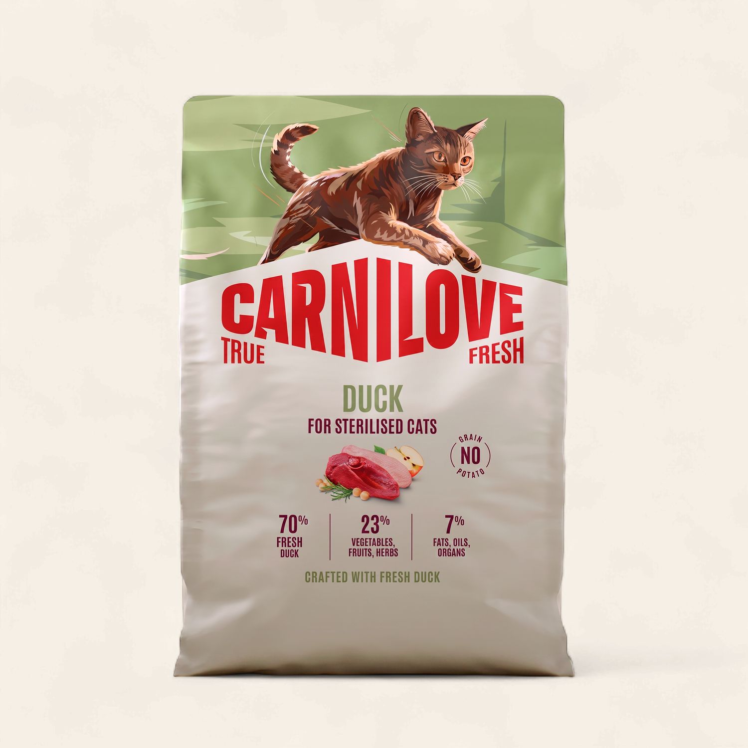 CARNILOVE CAT 2KG TRUE FRESH (DUCK)