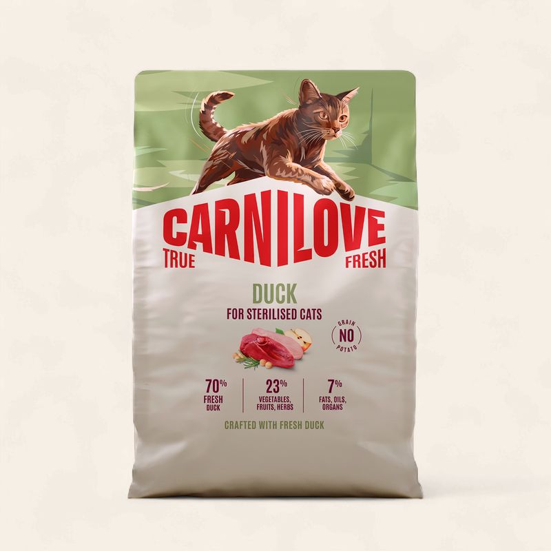 CARNILOVE CAT 2KG TRUE FRESH (DUCK)
