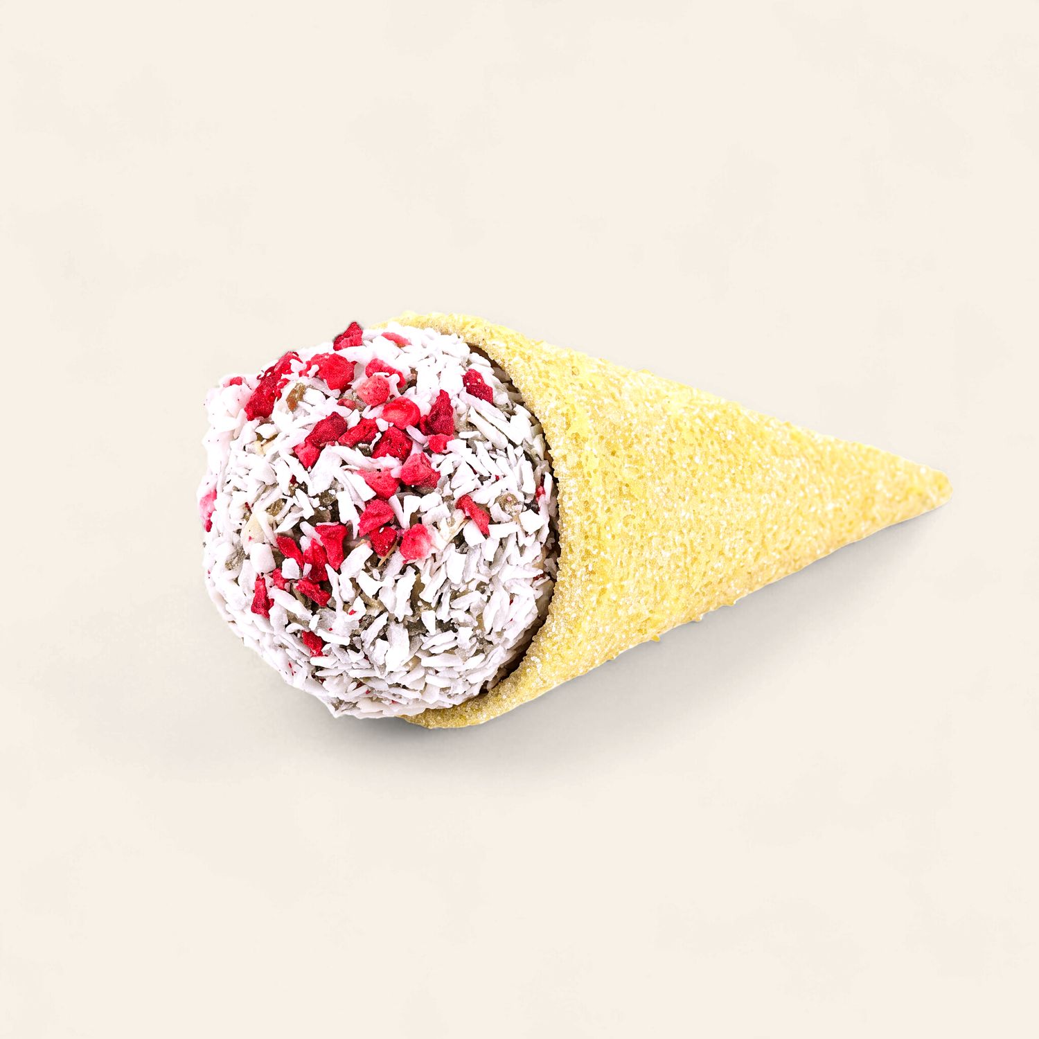 ROSEWOOD RASBERRY 'N' COCONUT CONE TREAT