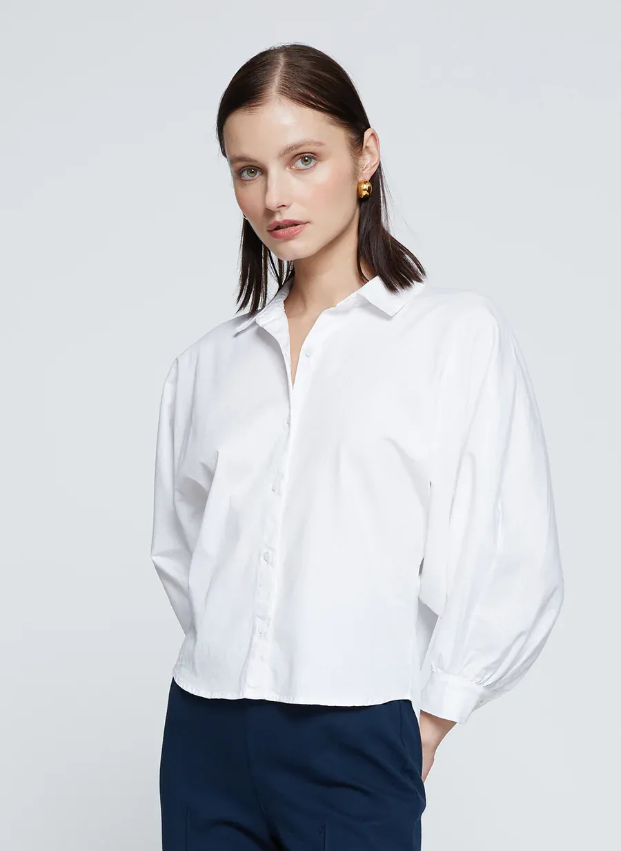 Dolman Puff Sleeve Top