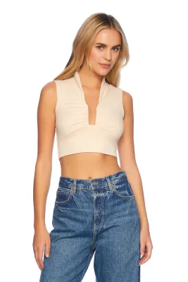 Square Wire Sleeveless Top