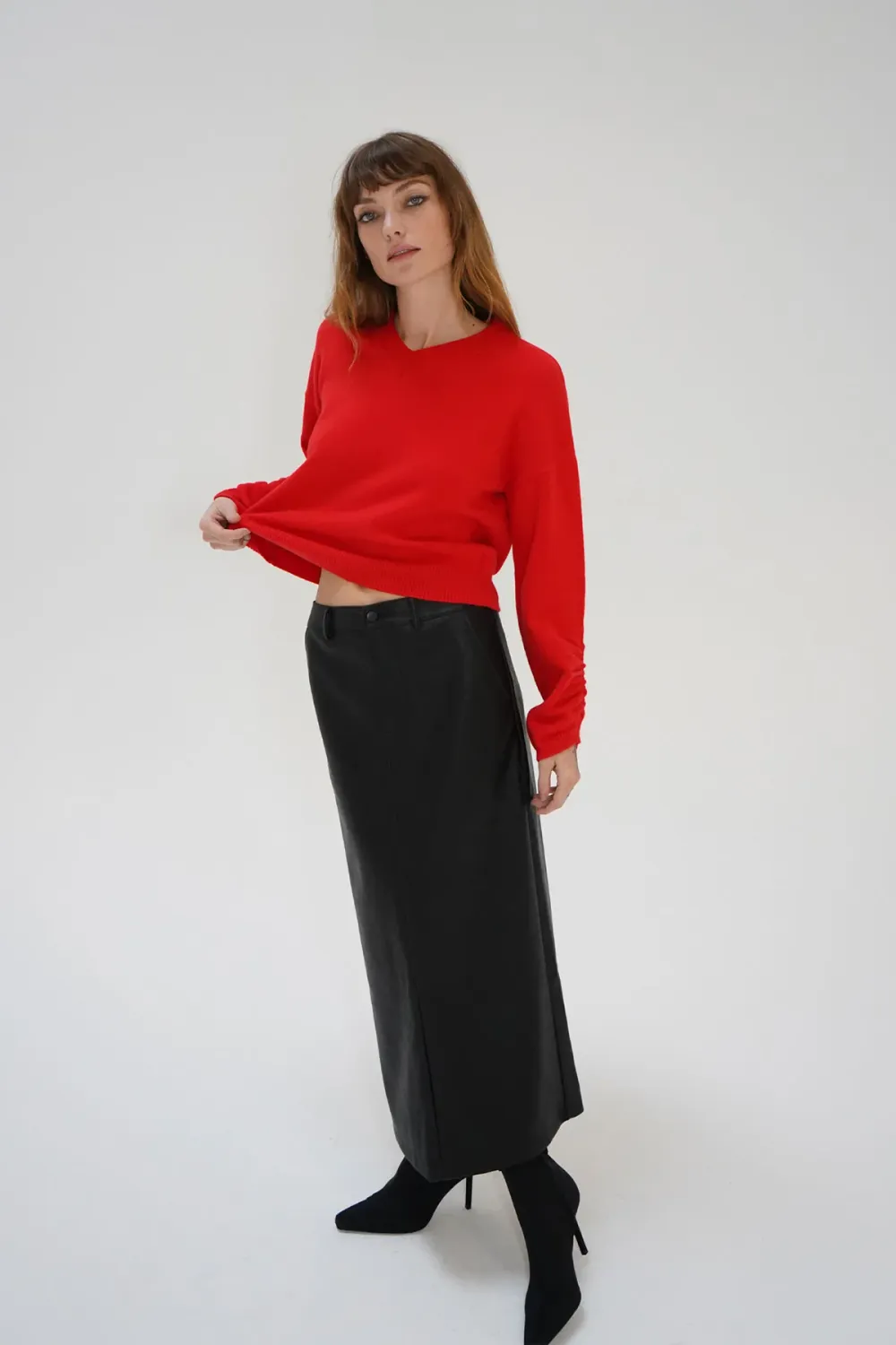 Latigo V-Neck Sweater