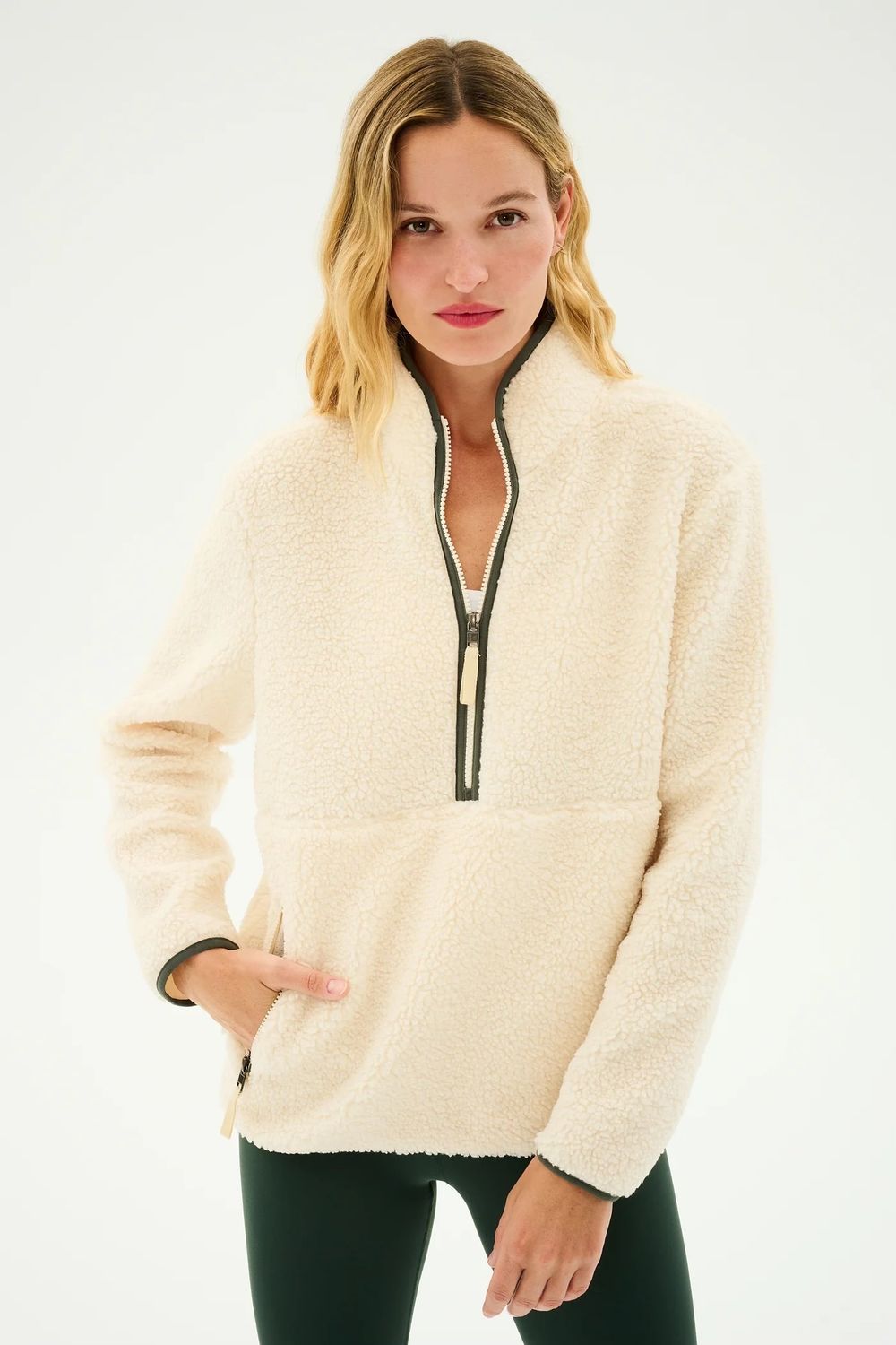 Libby Sherpa Half Zip